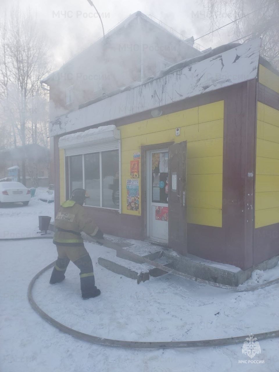Пожар в Слюдянском районе