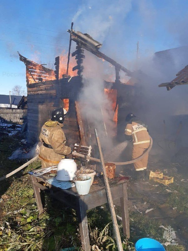 Пожар в Слюдянском районе